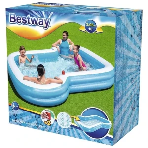 Bestway семейный надувной бассейн "солнечный", 305х274х46 см, 1207 л, 3+ Thumbnail 5