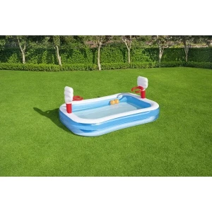 Bestway piscina gonflabilă pentru copii "basketball" cu inele și 2 mingi, 254x168x102 cm, 636 l, 3+ Thumbnail 3