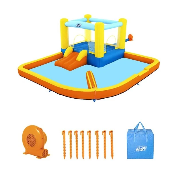 Bestway centrul de joc gonflabil beach bounce 365х340х152сm, 1128l, 3+ 3