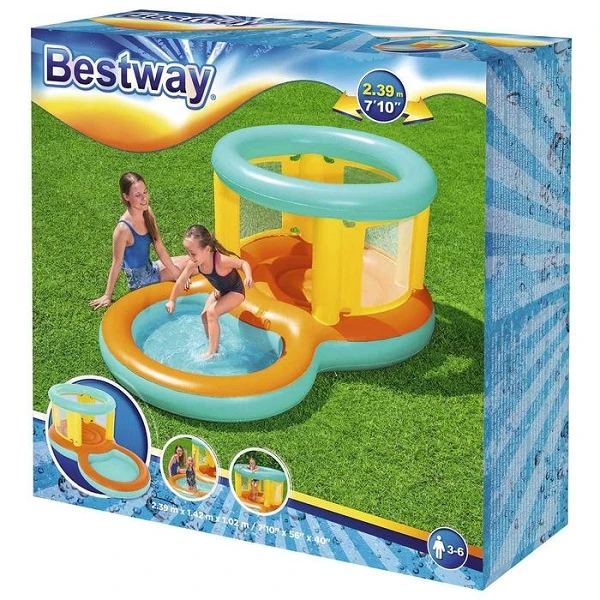 Bestway надувной игровой центр "джамптория", 239х142х102 см, 70 л, 3+ 7