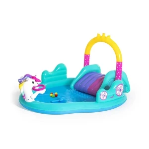 Bestway надувной игровой центр волшебный eдинорог, 274х198х137см, 220л, 2+