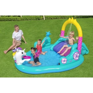Bestway centrul de joc gonflabil unicorn, 274х198х137cm, 220l, 2+ Thumbnail 2