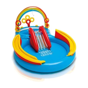 INTEX Надувной игровой центр "Радуга" 297х193х135 см, 381л, до 81 кг, 2+