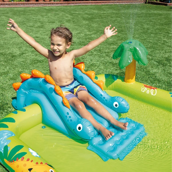 Intex centrul de joacă gonflabil “micul dino" 191x152x58 cm, 143 l, până la 54 kg, 2+ 4