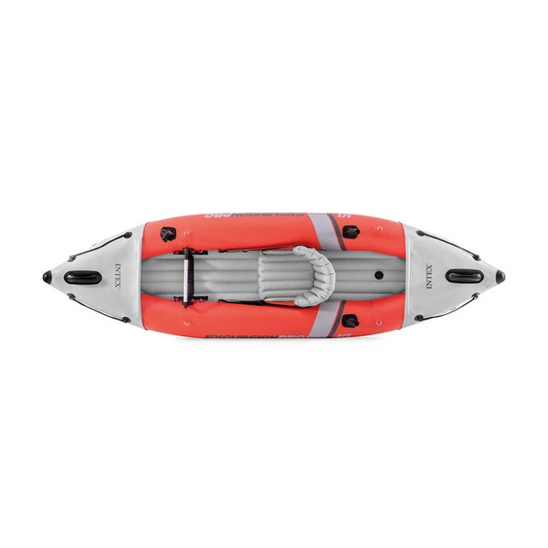 Intex надувной каяк “excursion pro k1” с веслами и насосом, 305x91x46 см, до 100 кг 5