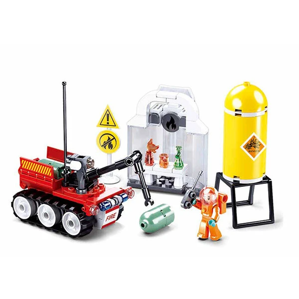 Set de construcție ”exerciții de incendiu”, 130 elem. 2