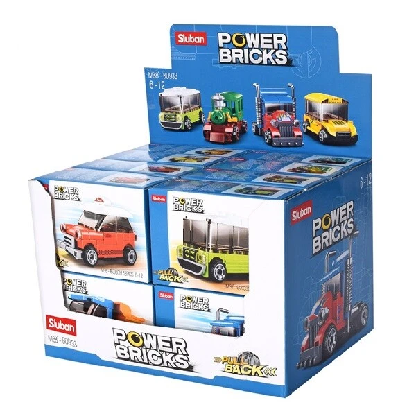 Set de construcție ”transport urban”, cu inerție 8 modele, de la 41 pînă la 57 elem. 17