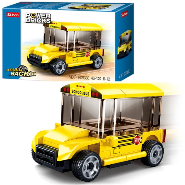 Set de construcție ”transport urban”, cu inerție 8 modele, de la 41 pînă la 57 elem. 15