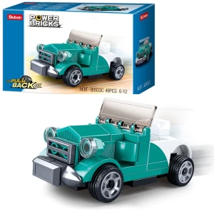 Set de construcție ”transport urban”, cu inerție 8 modele, de la 41 pînă la 57 elem. Thumbnail 13