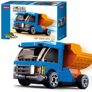 Set de construcție ”transport urban”, cu inerție 8 modele, de la 41 pînă la 57 elem. Thumbnail 12