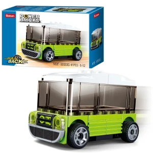 Set de construcție ”transport urban”, cu inerție 8 modele, de la 41 pînă la 57 elem. Thumbnail 7