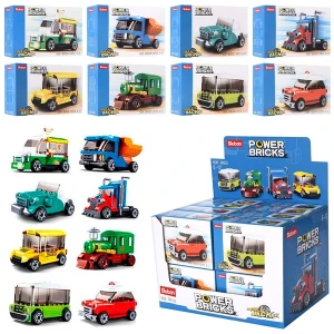 Set de construcție ”transport urban”, cu inerție 8 modele, de la 41 pînă la 57 elem. Thumbnail 6