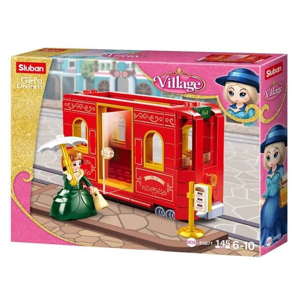 Constructor girls dream — trolleybus 2