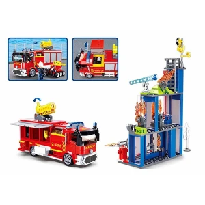 Set de construcție „centrul de pregătire a pompierilor”, 585 elem. Thumbnail 5