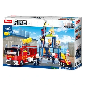 Set de construcție „centrul de pregătire a pompierilor”, 585 elem. Thumbnail 3