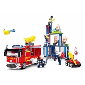 Set de construcție „centrul de pregătire a pompierilor”, 585 elem. Thumbnail 2