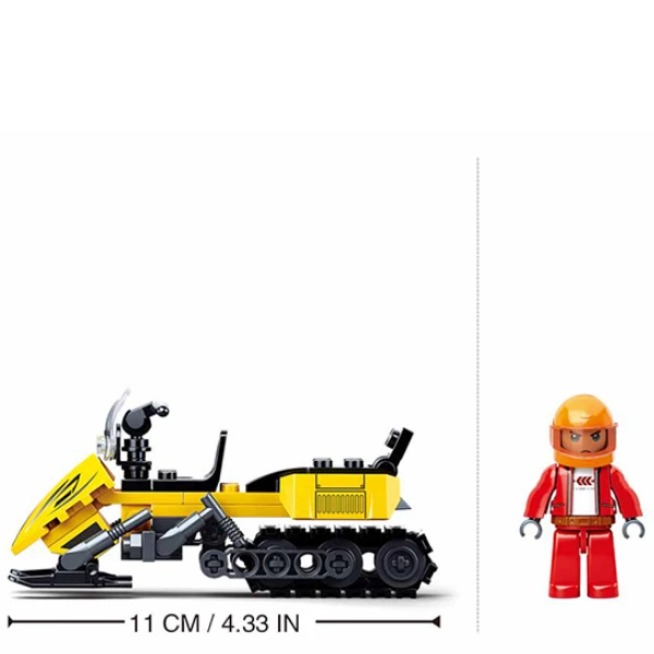 Set de construcție ”snowmobile atv”, 115 elem 3