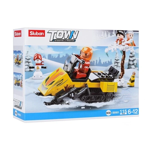Set de construcție ”snowmobile atv”, 115 elem 5