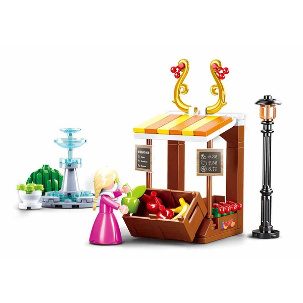 Set de construcție ”magazin de fructe”, 99 elem. 5