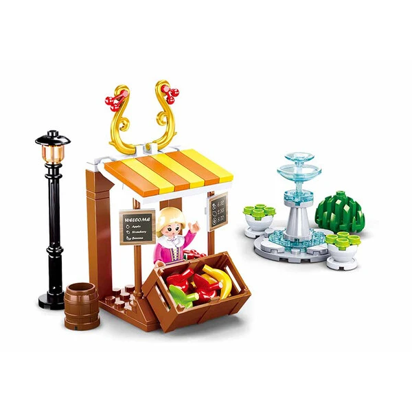 Set de construcție ”magazin de fructe”, 99 elem. 2