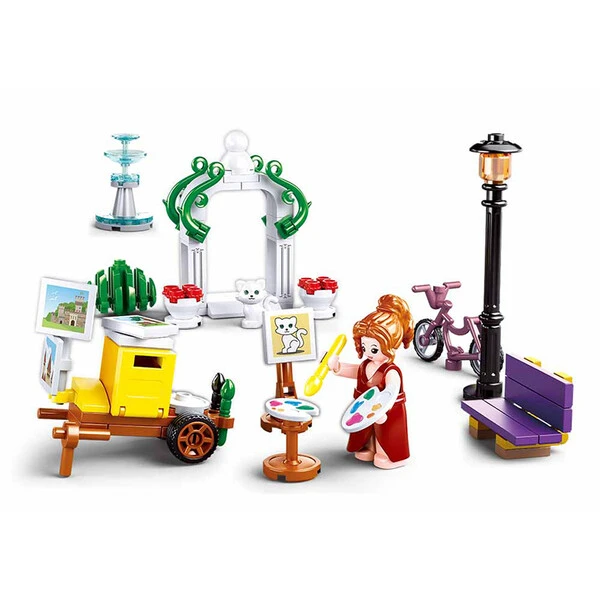 Set de construcție ”parc”, 114 elem. 2