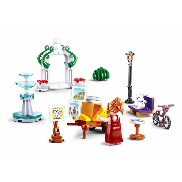 Set de construcție ”parc”, 114 elem. 5