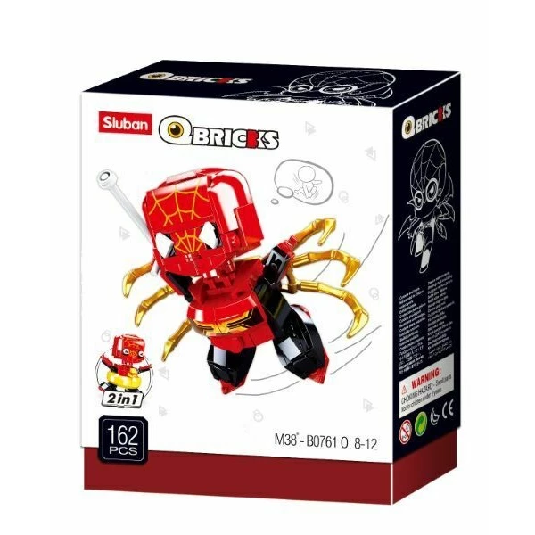 Конструктор qbricks — spider 2in1 2
