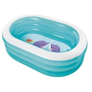 INTEX Детский надувной бассейн "Морские друзья" 163x107x46 см, 230 Л, 3+