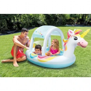 Intex piscină gonflabilă pentru copii cu baldachin "unicorn" 254x132x109 cm, 130 l, 2+ Thumbnail 2
