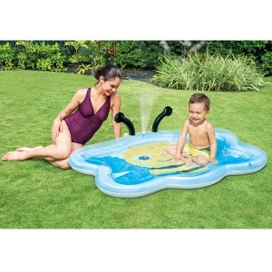 Intex piscină gonflabilă pentru copii cu jet de apă "albinuța" 127x102x28 cm, 59 l, 2+ Thumbnail 2