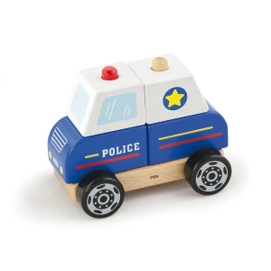 Piramida din lemn &quot;Mașină de poliție&quot;