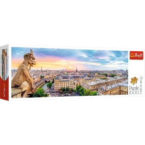 Пазл 1000 panorama - вид с собора notre-dame de paris