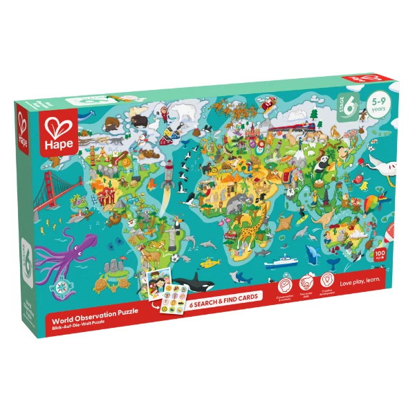 Puzzle și joc - turul lumii (2 in 1) 3
