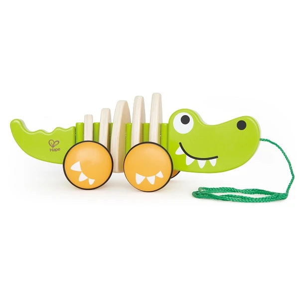 Jucărie de tras cu șiret "crocodil" 2