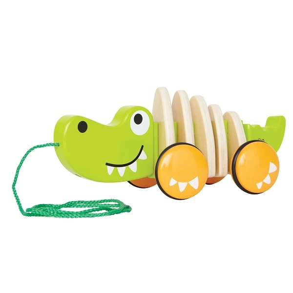Jucărie de tras cu șiret "crocodil" 4
