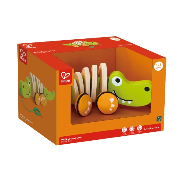 Jucărie de tras cu șiret "crocodil" 3