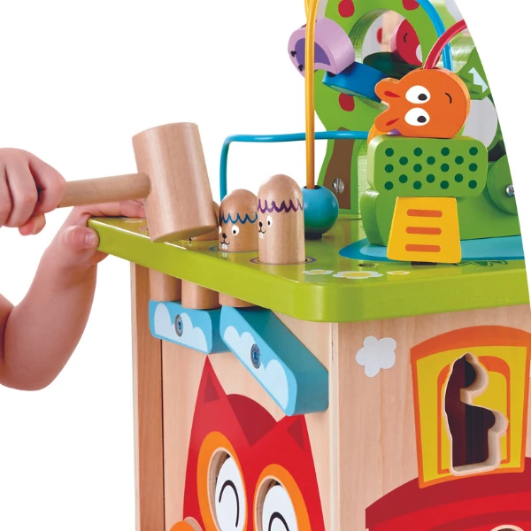 Cub montessori din lemn „aventuri în safari” 5