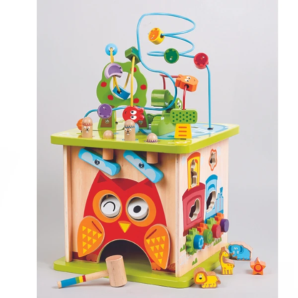 Cub montessori din lemn „aventuri în safari” 12