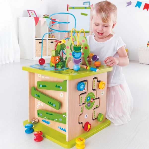Cub montessori din lemn „aventuri în safari” 9