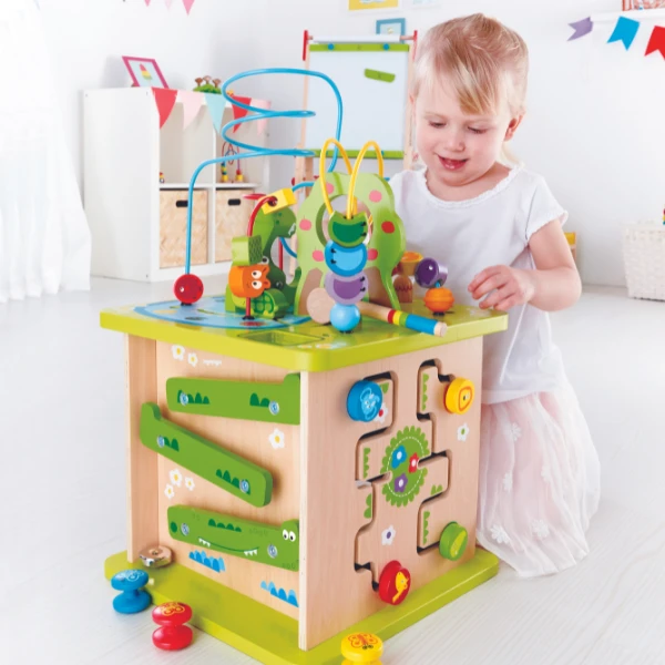 Cub montessori din lemn „aventuri în safari” 7