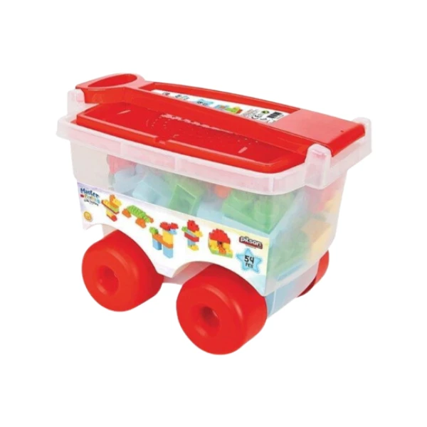 Set de construcție ”master blocks” în cărucior (54 piese) 3