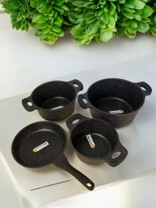 НАБОР ПОСУДЫ "JIO ORIGINAL MELEES SERIES GRANITE" (7 ПРЕДМЕТОВ) (Cs100)