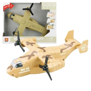 1:16 инерционный военный самолет «osprey aircraft» (свет / звук)