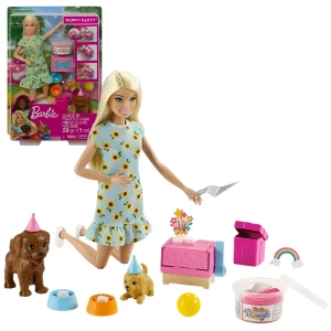 Набор barbie "вечеринка щенят"