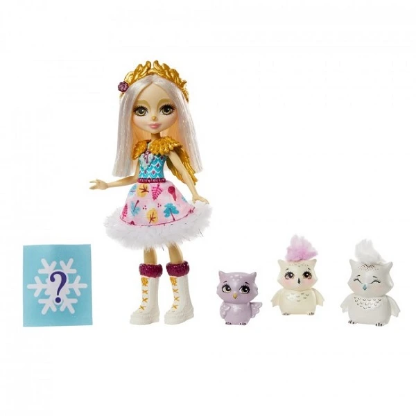 Enchantimals set "familia bufniței albe" 9