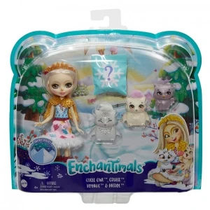 Enchantimals set "familia bufniței albe" Thumbnail 10