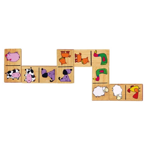 Joc de masă domino „animaile” 4