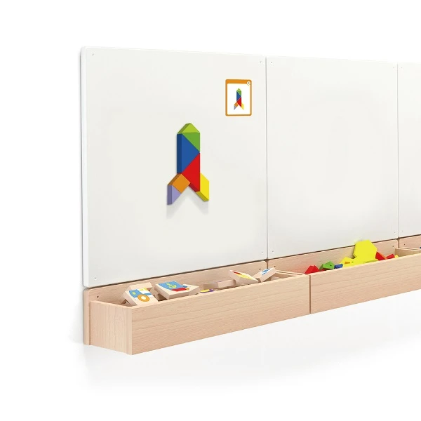 Joc de inteligență "tangram magnetic" 9