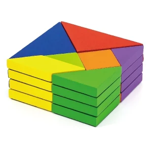 Joc de inteligență "tangram magnetic" Thumbnail 5