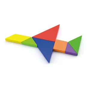 Joc de inteligență "tangram magnetic" Thumbnail 4
